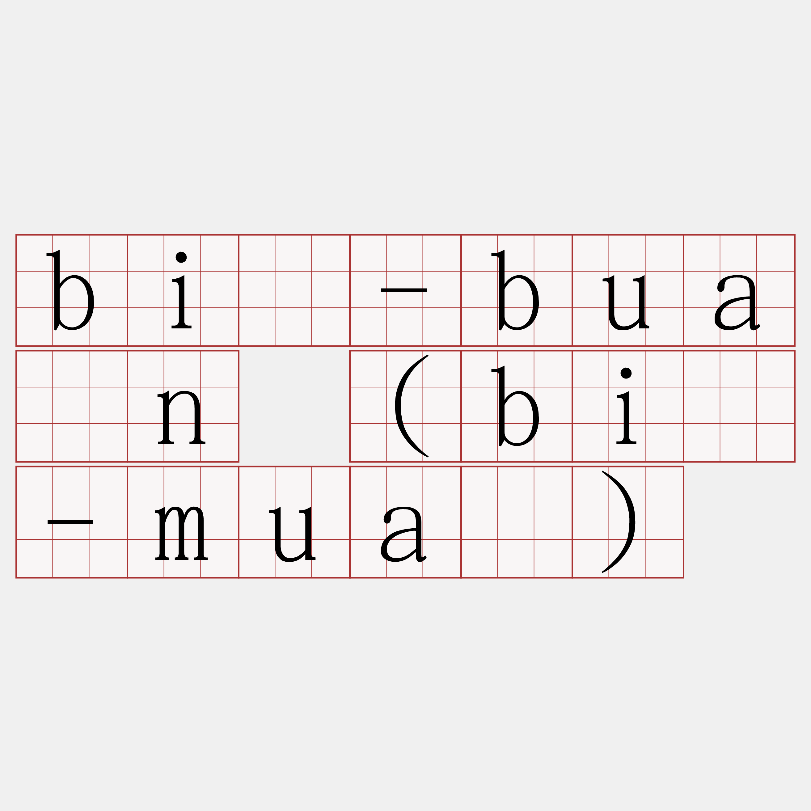 bí-buán (bí-muá)